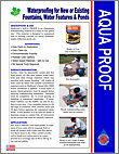 Thumbnail image and linkk to Aqua Proof Waterproofing Instructions
